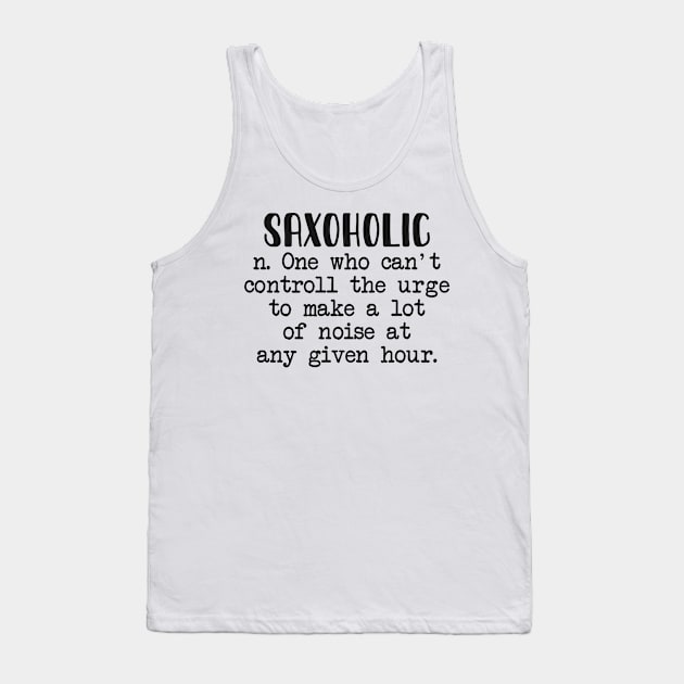 Saxophone girl definition Tank Top by SerenityByAlex